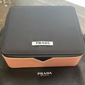 Prada Black and Tan Men's Organizer